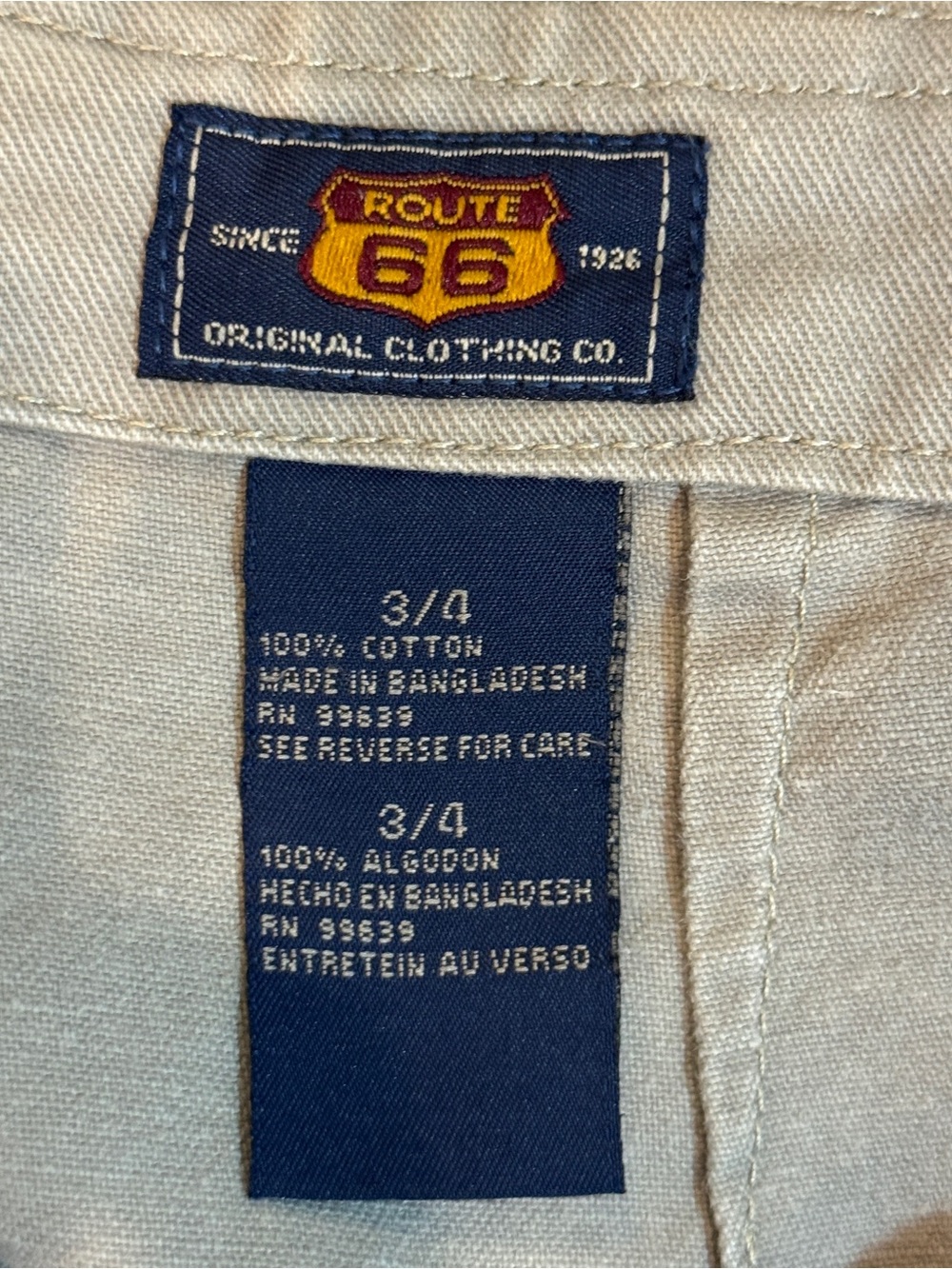 Vintage 90s Route 66 Casual Gray Cotton Denim Skort with Cute Floral Embroidery - Picture 3 of 6